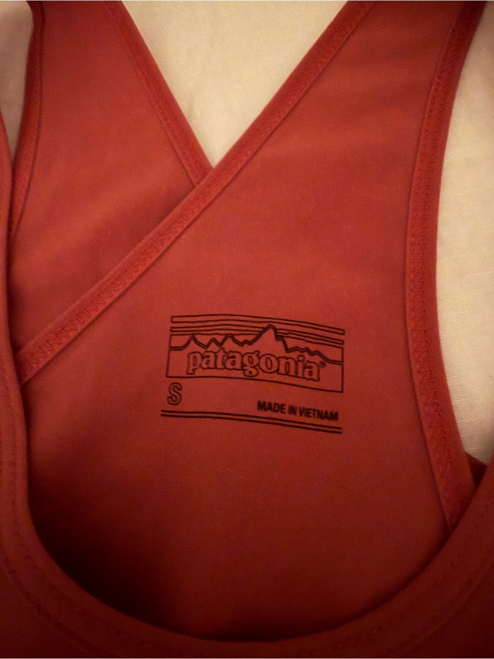 Patagonia Fleetwith Tank Top in Rust - Picture 6 of 6